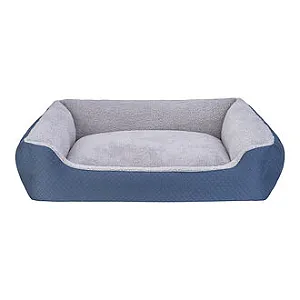 Pet Comfort Bravo Duo Köpek Yatağı XL 280 Gr Peluş Gri