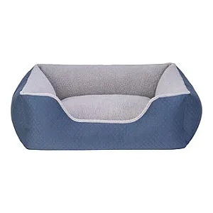 Pet Comfort Köpek Yatağı Peluş Mavi/Gri M 280 gr