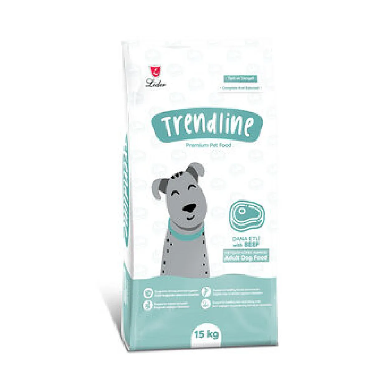 Trendline Köpek Maması Biftekli Yetişkin 15 kg