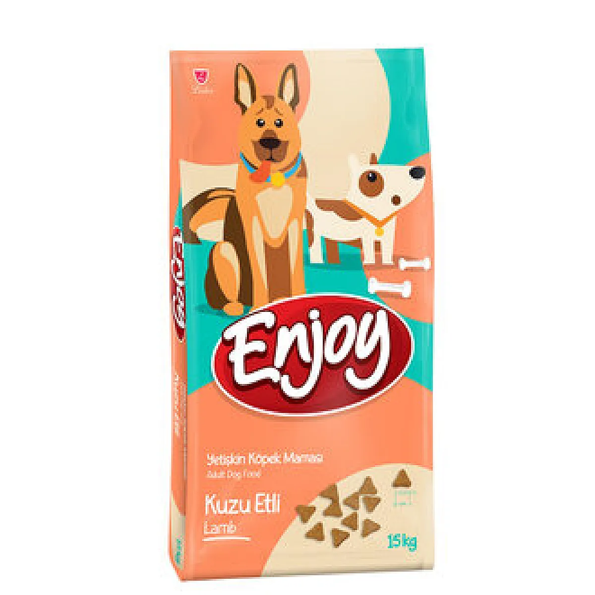 Enjoy Kuzu Etli Köpek Maması 15 kg