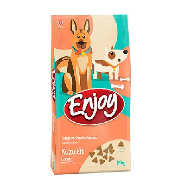Enjoy Kuzu Etli Köpek Maması 15 kg