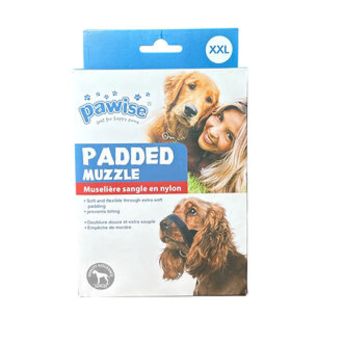 Pawise Köpek Padded Ağızlık Boyut 3, 280g