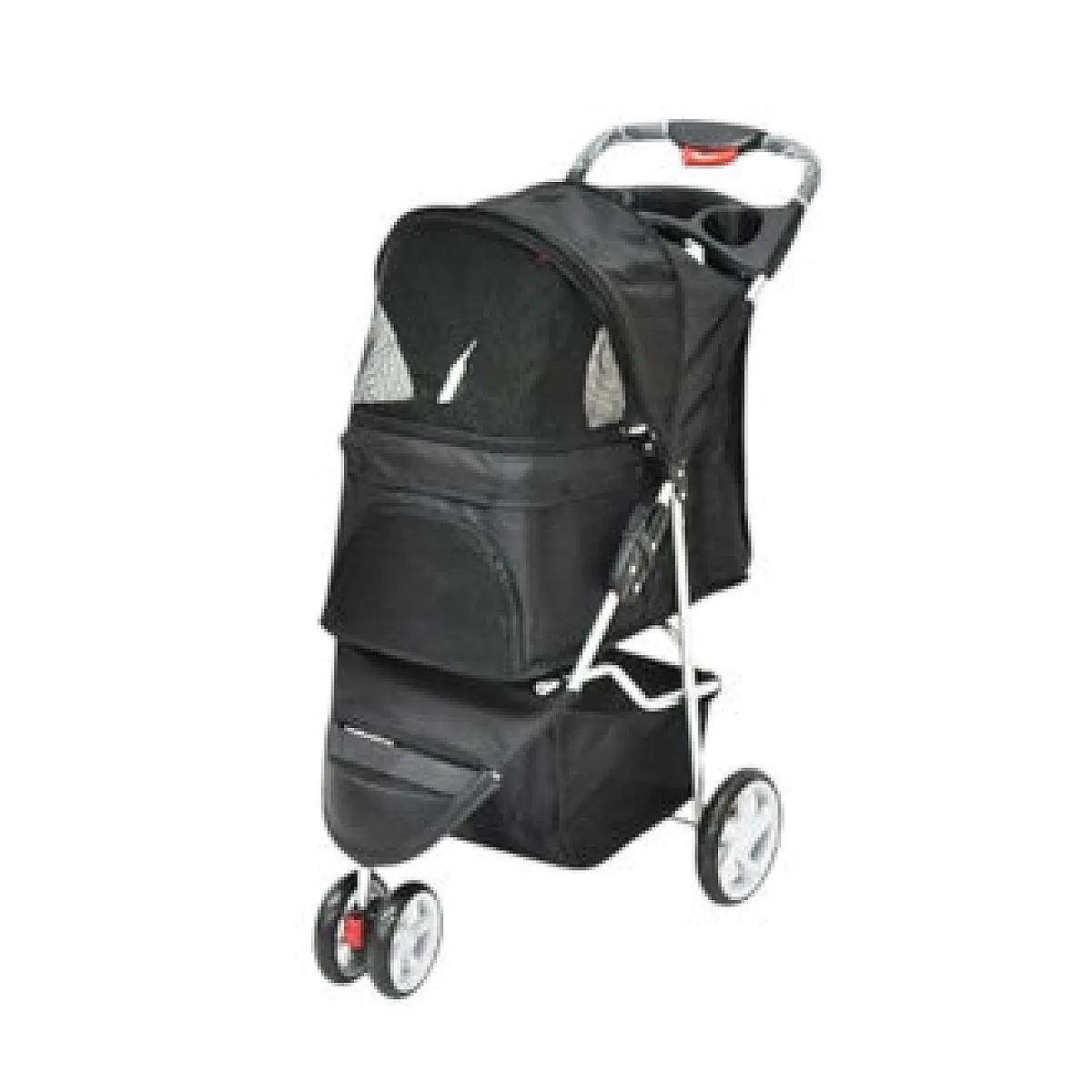 Pawise Köpek Arabası Siyah