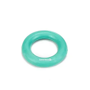 Beeztees Köpek Oyuncağı İçi Dolu Halka Kauçuk Yeşil 9 cm - 1