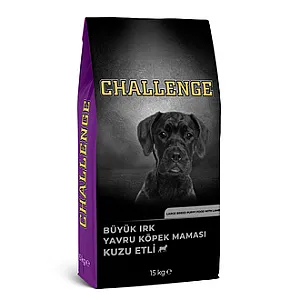 Challenge Köpek Maması Kuzu Etli Yavru Irk 15 kg