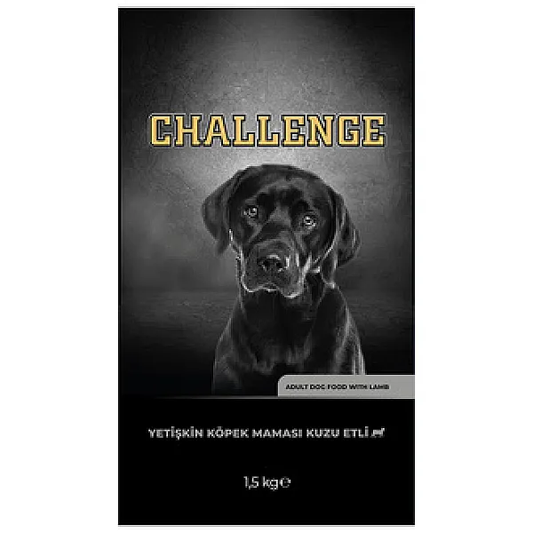 Challenge Köpek Maması - Yetişkin Kuzulu 1.5 kg