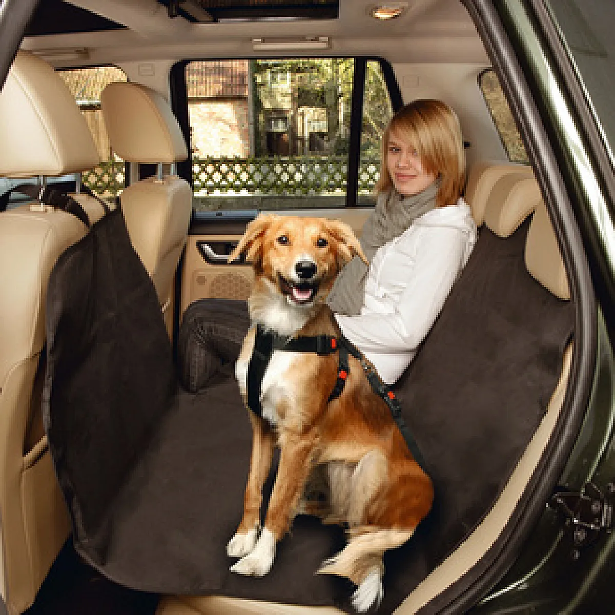 Beeztees Köpek Arka Koltuk Örtüsü 160x129 cm Siyah