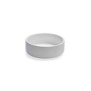 Beeztees Köpek Seramik Su ve Mama Kabı Mat Beyaz 16 cm