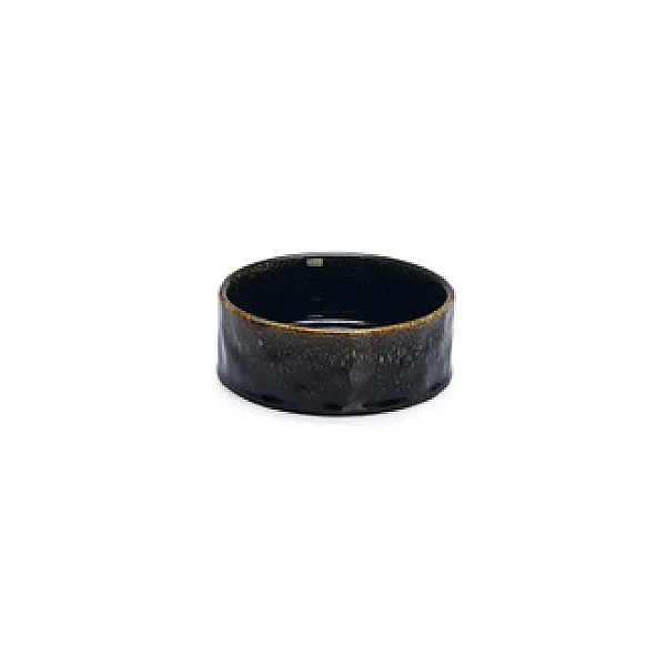 Beeztees Köpek Seramik Mama ve Su Kabı Siyah 13,5 cm