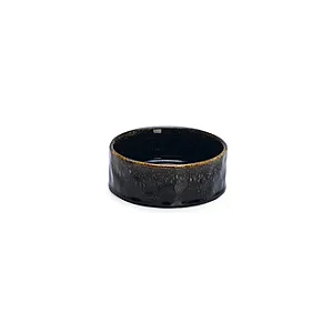 Beeztees Köpek Seramik Mama ve Su Kabı Siyah 13,5 cm