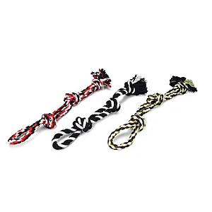 Beeztees Köpek Oyuncağı 3 Düğümlü Diş İpi 50 cm - 1