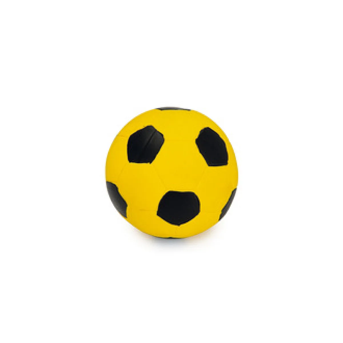 Beeztees Köpek Oyuncağı Top Lateks Sarı/Siyah 8,5cm