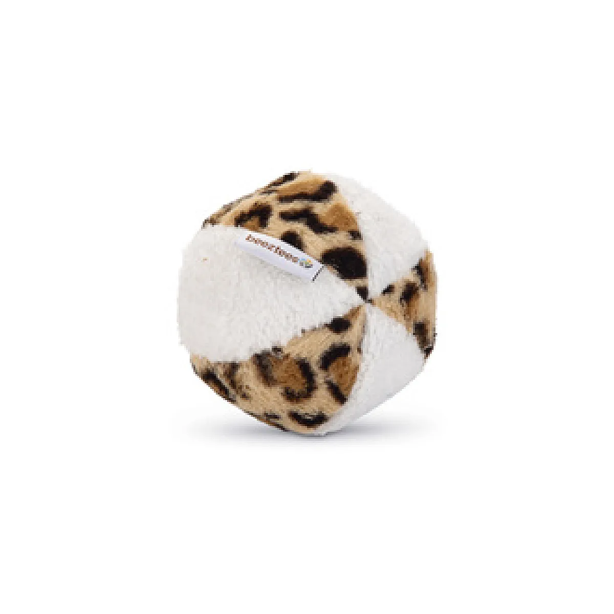 Beeztees Köpek Oyuncağı Peluş Sesli Top Beyaz/Kahve 11cm