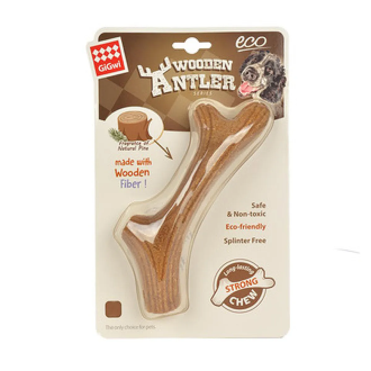 Gigwi Doğal Ağaç Köpek Diş Kaşıma 280 g