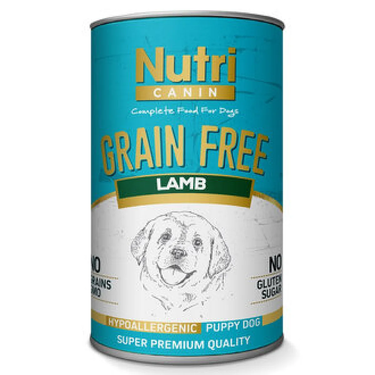 Nutri Canin Kuzulu Yavru Köpek Konservesi 400 g