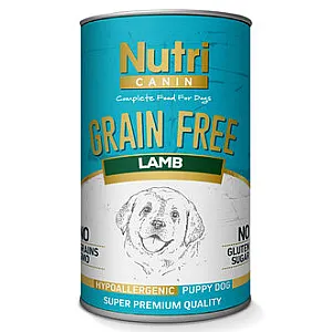 Nutri Canin Kuzulu Yavru Köpek Konservesi 400 g