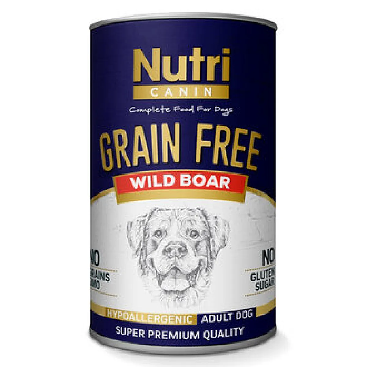 Nutri Canin Yaban Domuzlu Köpek Konservesi 400 g