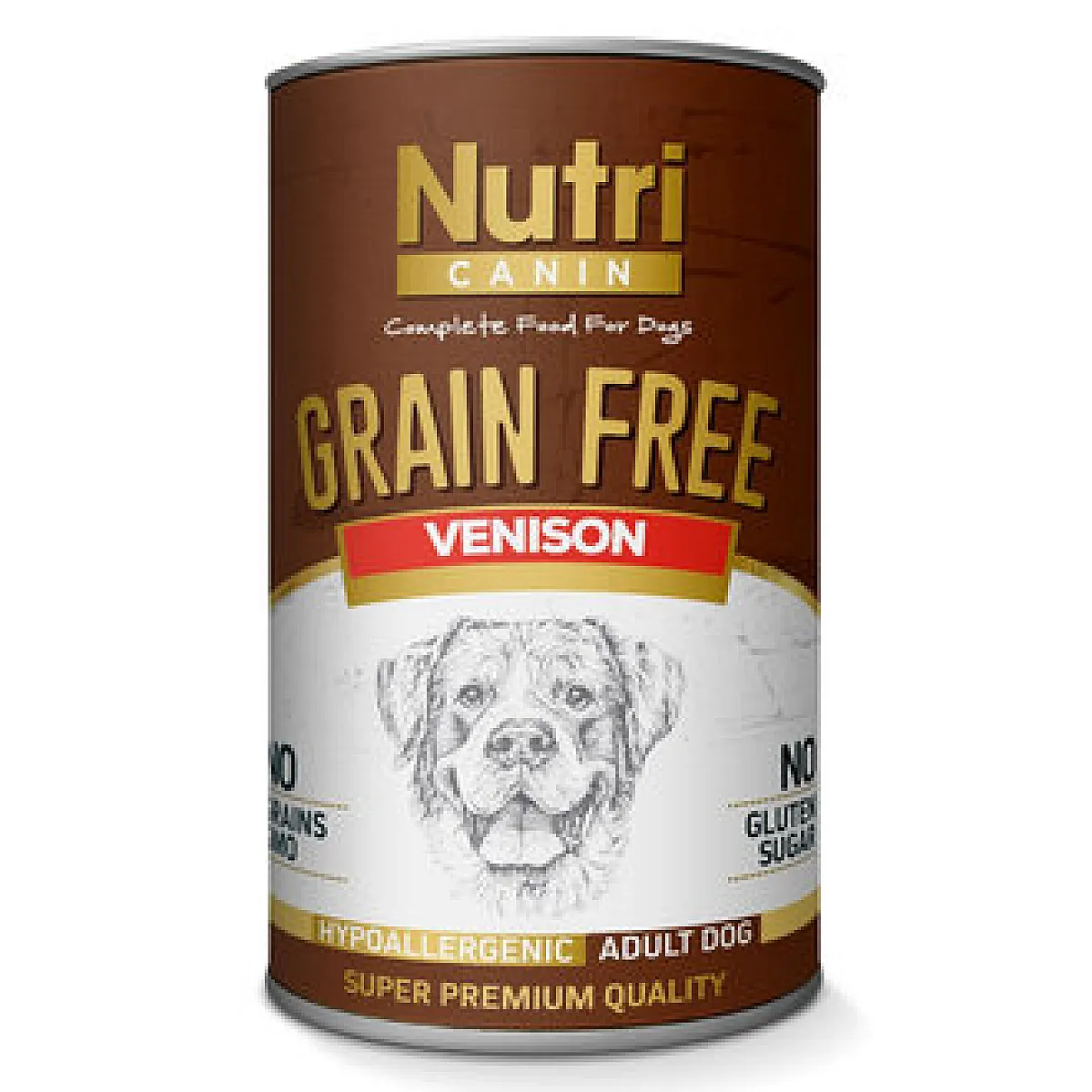 Nutri Canin 400g Geyikli Köpek Konservesi
