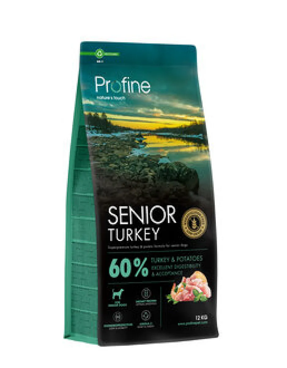 Profine Hindili ve Patatesli Yaşlı Köpek Maması 12 kg