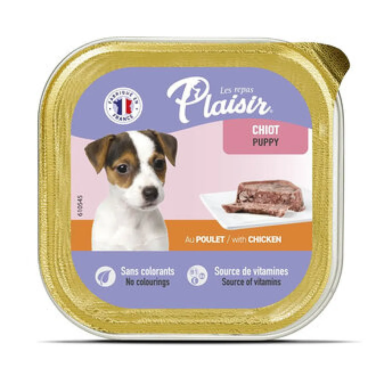 Plaisir Tavuklu Yavru Köpek Yaş Maması 150 g