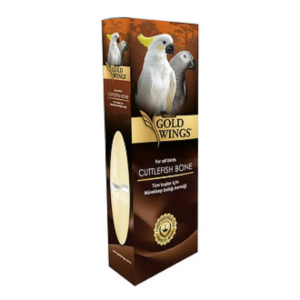 Gold Wings Premium Mürekkep Balığı Kemik Kırığı 280g