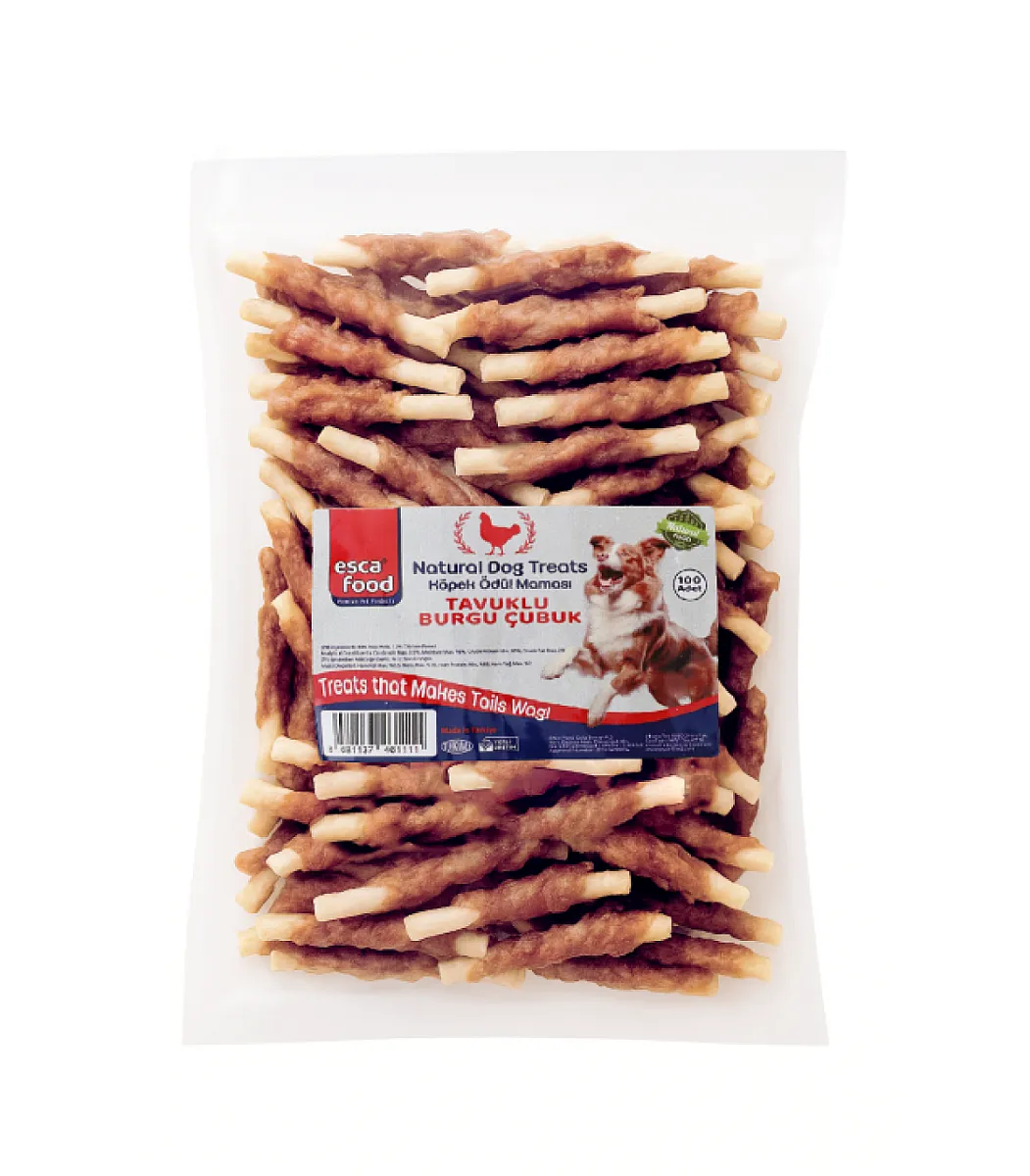 Esca Food Tavuklu ve Kemikli Köpek Maması 350 gr 50'li