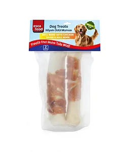 Esca Food Tavuklu Kemikli Köpek Ödül Maması 110 gr 2'li - 1
