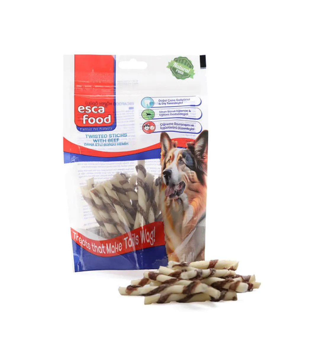 Esca Food Dana Etli Crunchy Köpek Maması 6 g 12'li