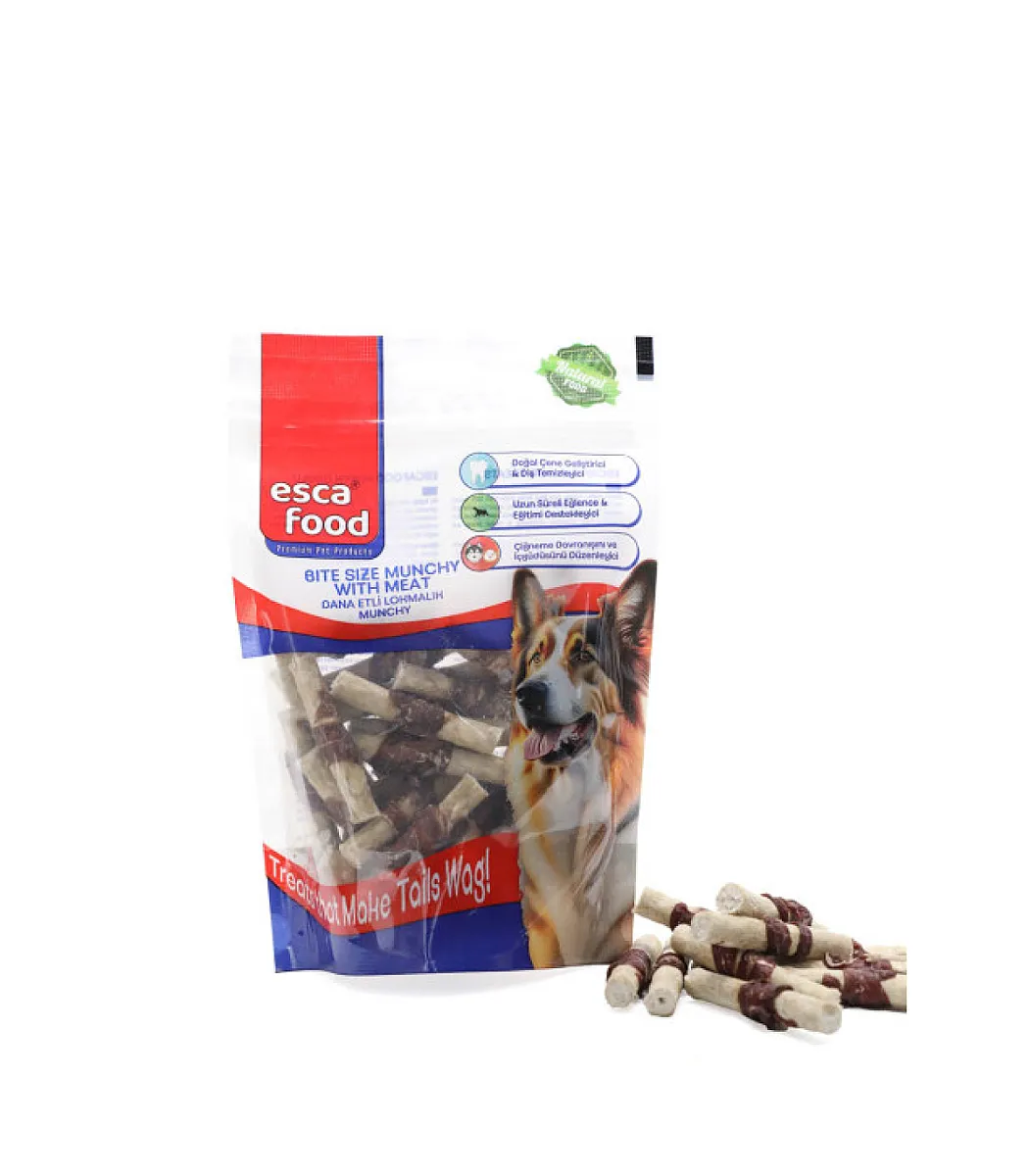 Esca Food Köpek Maması - Etli ve Crunchy 6 cm 6 gr 36'lı