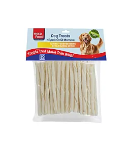Esca Food Beyaz Köpek Kemik Çubuğu 12 cm 50'li 250 gr