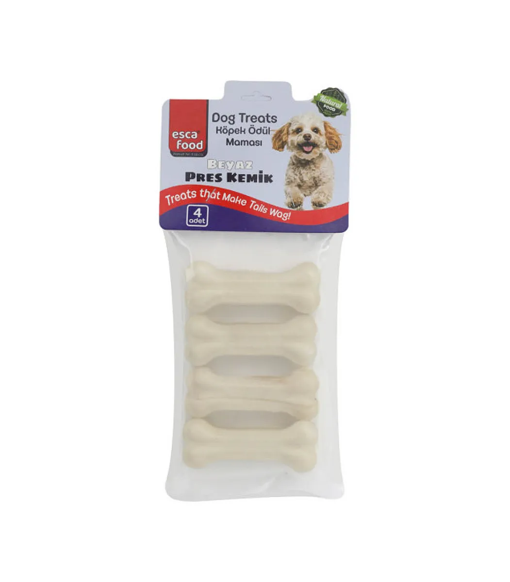 Esca Food Beyaz Pres Kemik Köpek Maması 100 gr