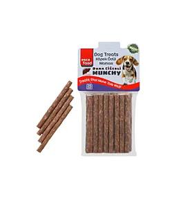 Esca Food Dana Ciğerli Munchy Köpek Çiğneme Çubuğu 12 cm (25'li Paket) - 1