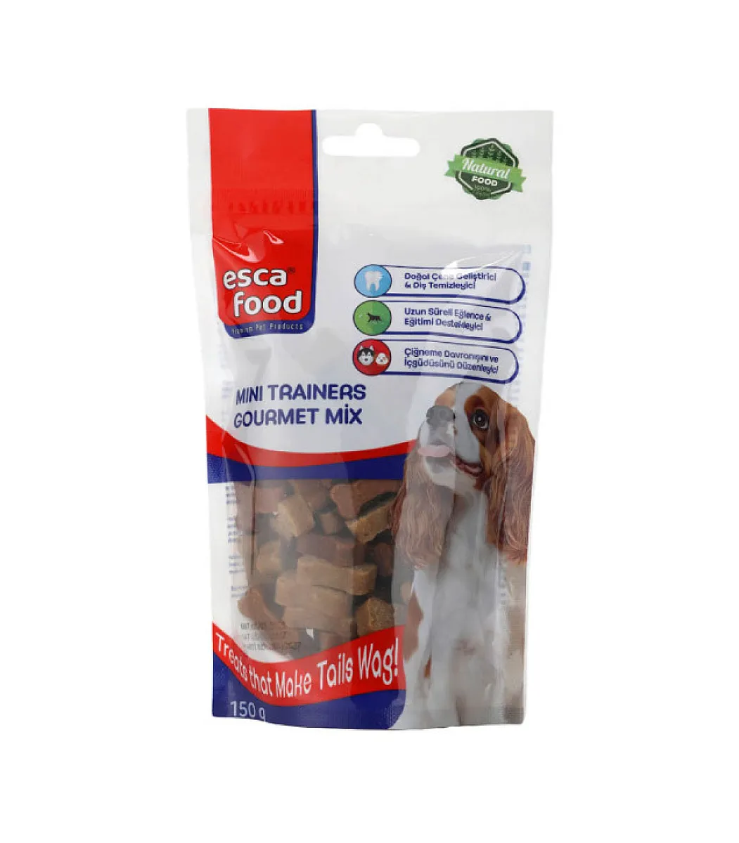 Esca Food Mini Trainers Köpek Maması Gourmet Mix 150 gr