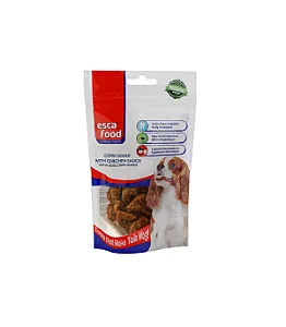 Esca Food Tavuk Soslu İnek Memesi Köpek Ödül Maması 80 Gr - %100 Doğal ve Yüksek Proteinli - 1