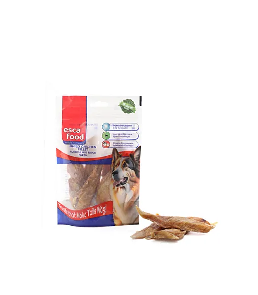 Esca Food Köpek Için Kurutulmuş Tavuk Fileto 80 gr