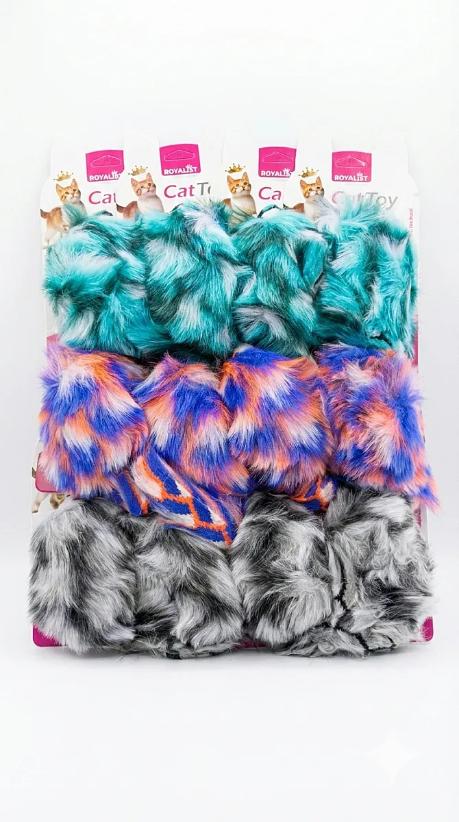 ROYALIST Tüylü Kedi Oyuncak Fare