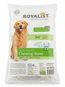 ROYALIST Beyaz Pres Kemik Köpek Maması 1650 gr 5'li Paket - 1