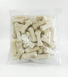 ROYALIST Beyaz Pres Kemik Köpek Ürünü 500 gr 50 Adet - 2