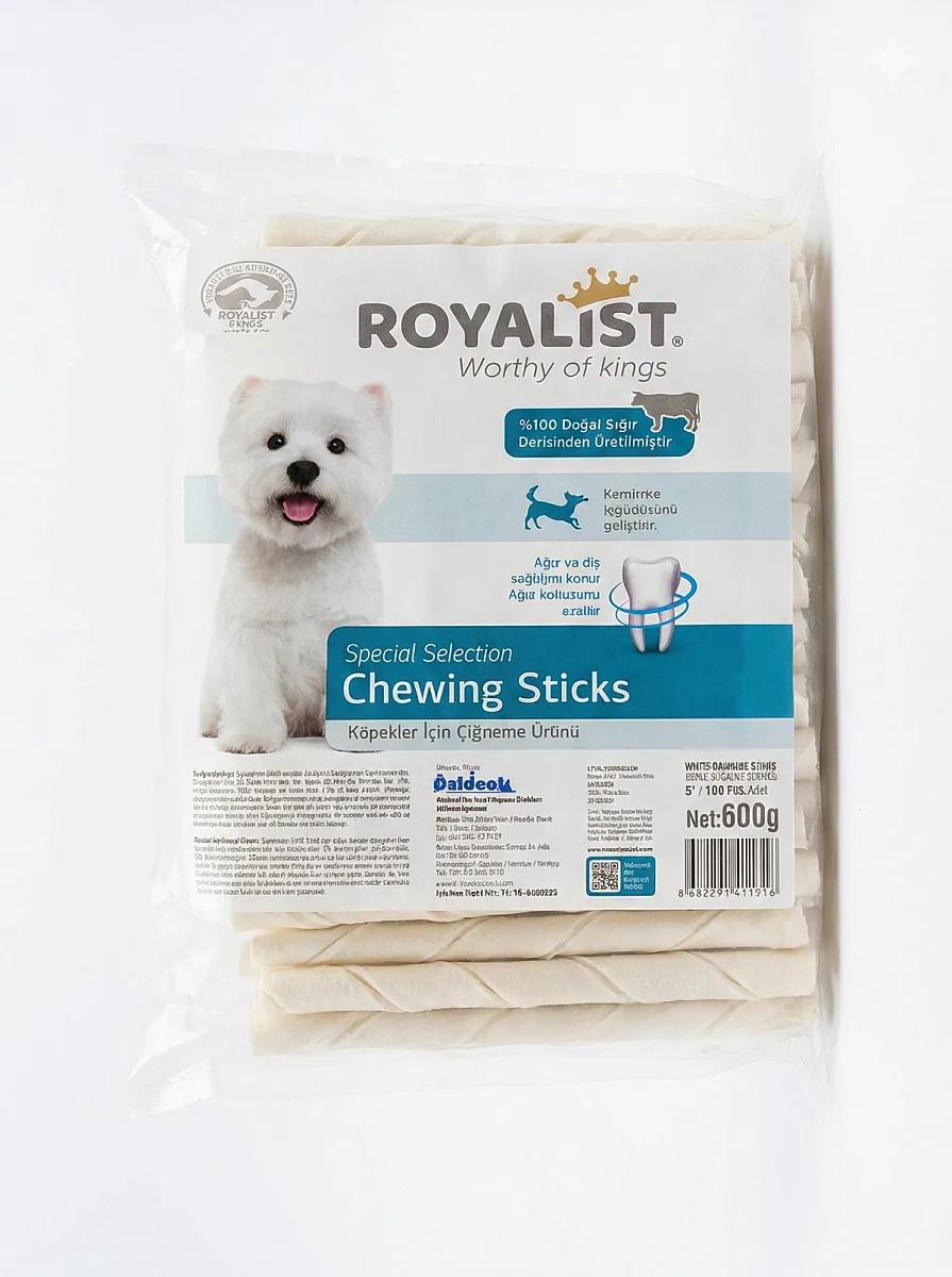 ROYALIST Köpek Kemiği 600 gr 100 adet