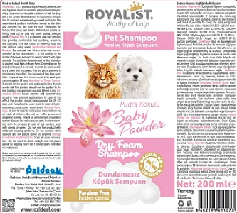 ROYALIST Köpek Şampuanı 200 ml