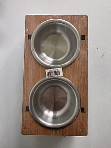 ROYALIST Ahşap Köpek Mama Kabı - İkili 03652 - 2