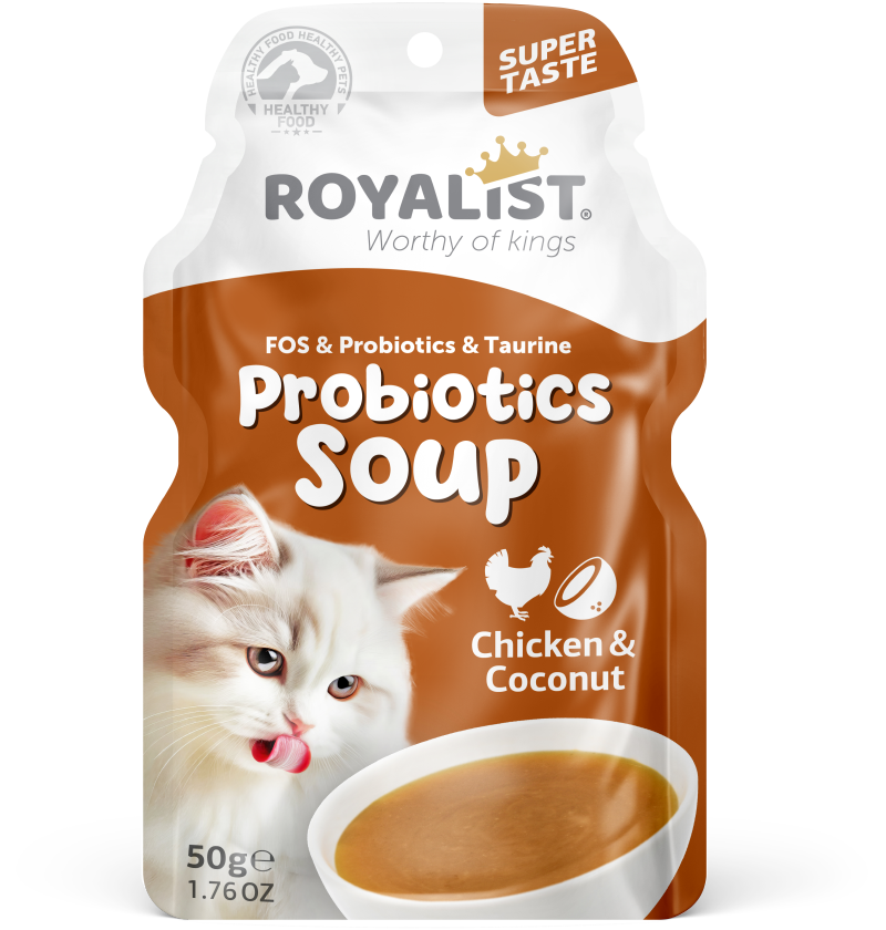 ROYALIST Kedi Probiyotik Çorba Tavuk & Hindistan Cevizi 50 gr