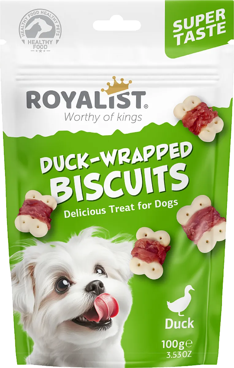 ROYALIST Köpek Bisküvisi Duck 100 gr
