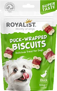 ROYALIST Ördekli Köpek Bisküvisi 100 gr ürün görseli