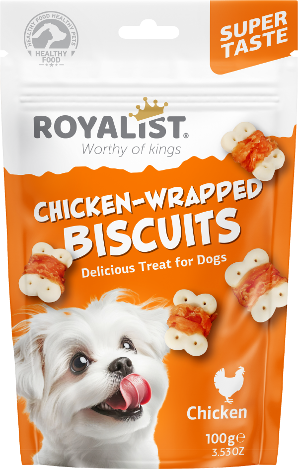 ROYALIST Köpek Biskuvisi Tavuk Aromalı 100 gr