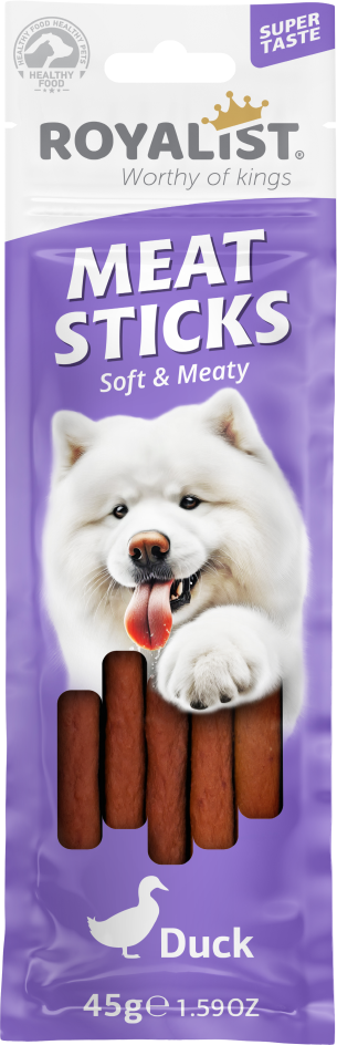 ROYALIST Köpek Köpek Et Çubukları - Ördek 45 gr