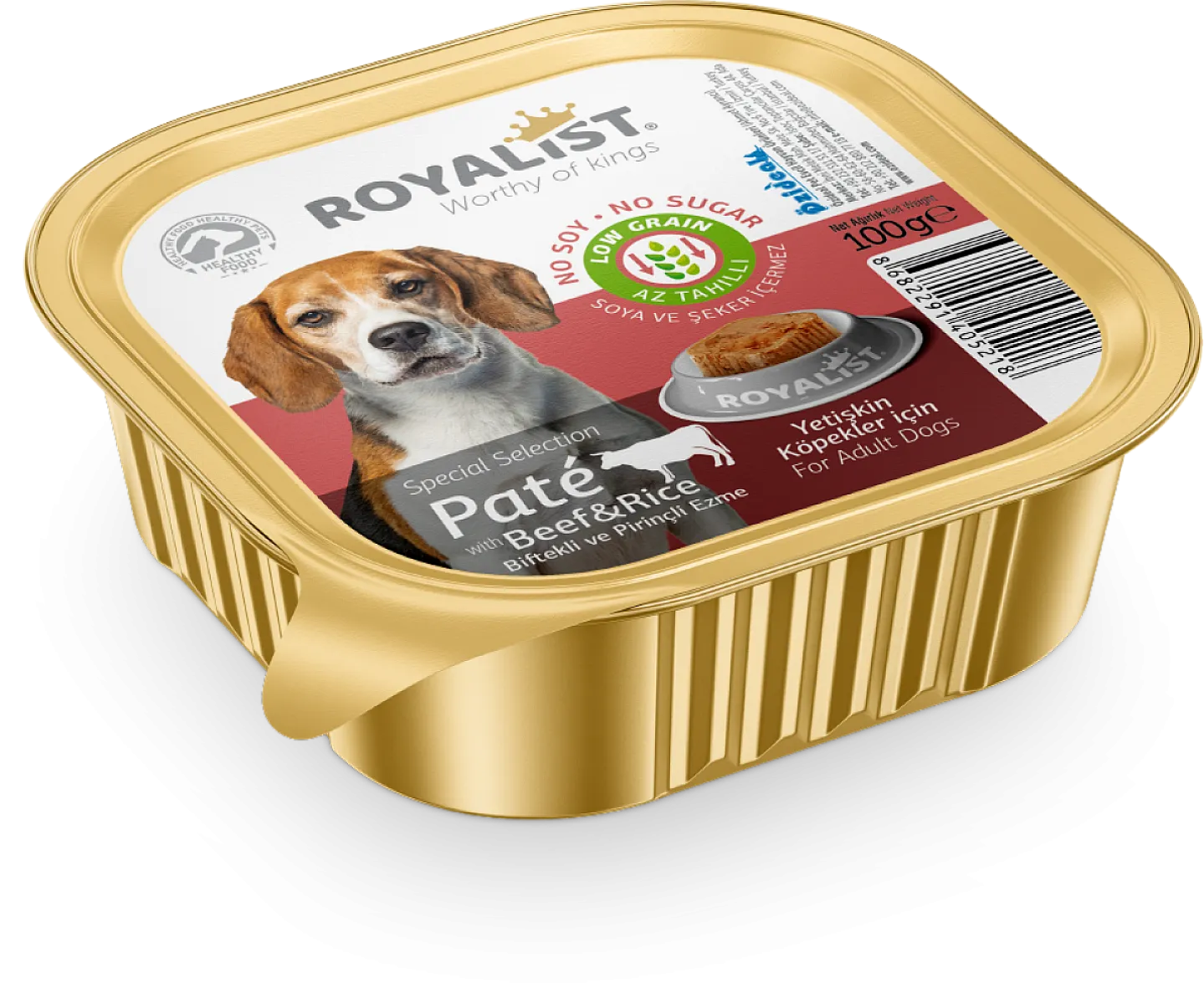 ROYALIST Köpek Biftekli Ezme 100 gr