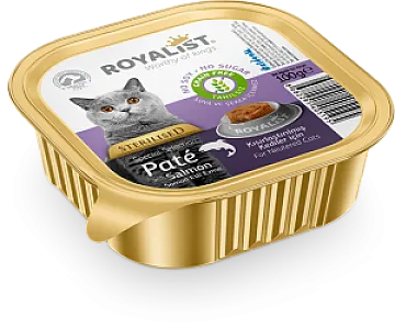 ROYALIST Somonlu Kısırlaştırılmış Kedi Ezme Ödülü 100 gr ürün görseli