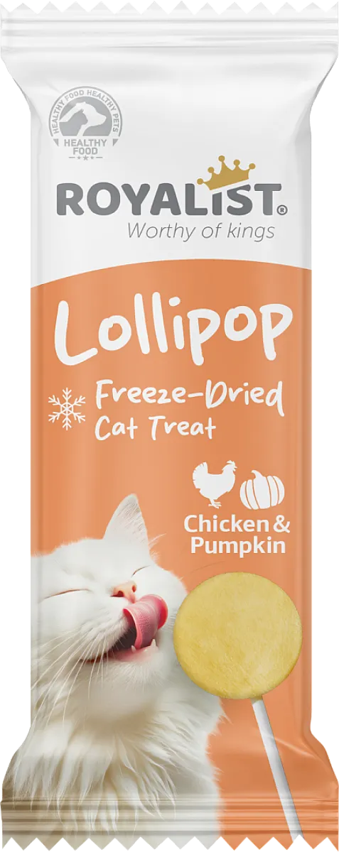 ROYALIST Tavuklu ve Balkabak Kedi Lolipop 03812