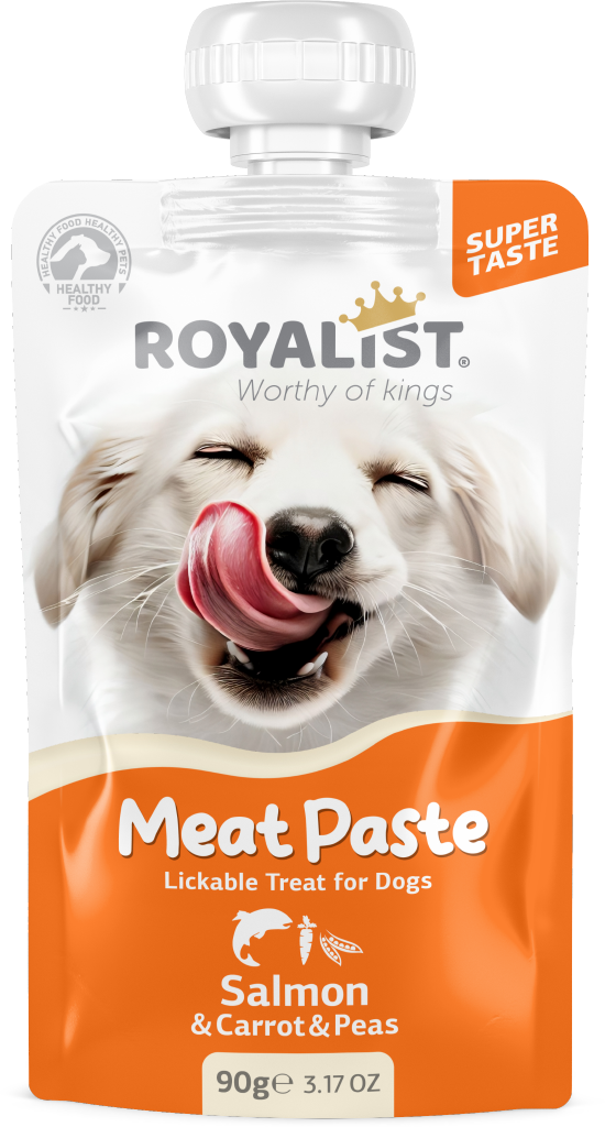ROYALIST Köpek Konservesi - Somon ve Havuç ve Bezelye 90 gr